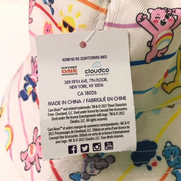Care Bears Unlock The Magic Bucket Hat Kids  Size 4-6X - Picture 4 of 16